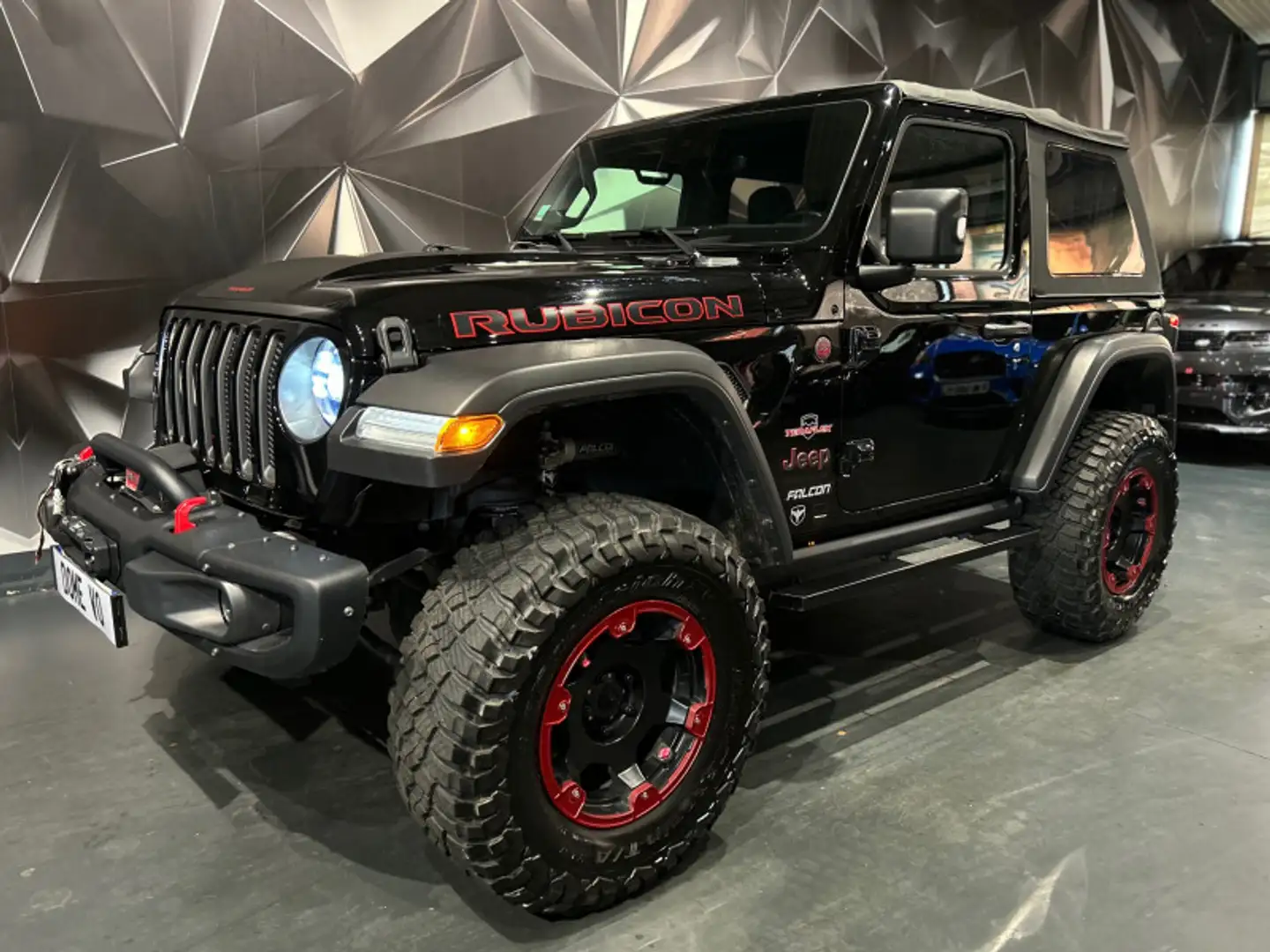Jeep Wrangler 2.0 T 272CH RUBICON ROCK-TRAC BVA8 Noir - 1