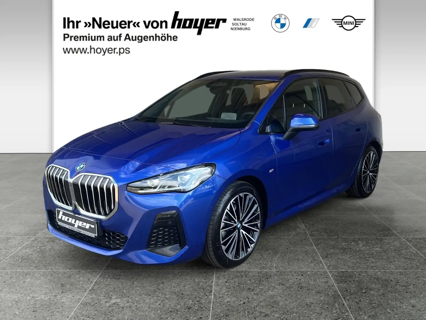 BMW 218 d Active Tourer M Sportpaket Head-Up HK HiFi Blau - 2