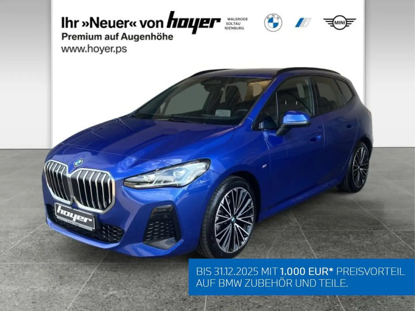 BMW 218 d Active Tourer M Sportpaket Head-Up HK HiFi Blau - 1