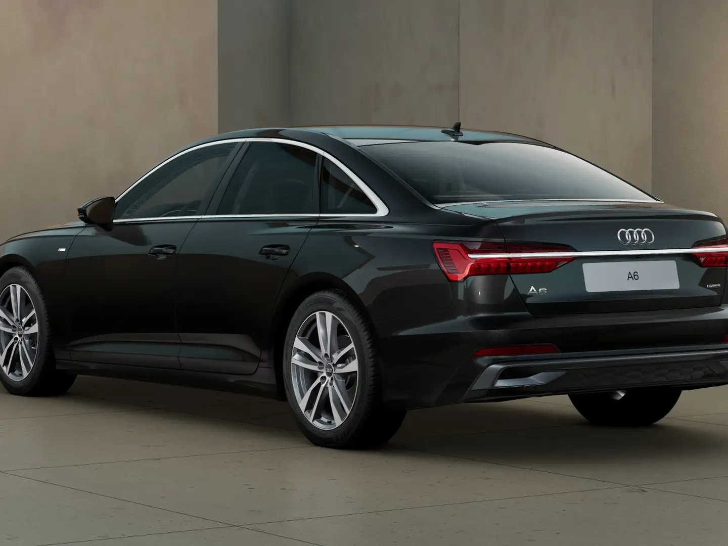 Audi A6 40 2.0 tdi mhev 12v s line edition quattro s-troni Nero - 2