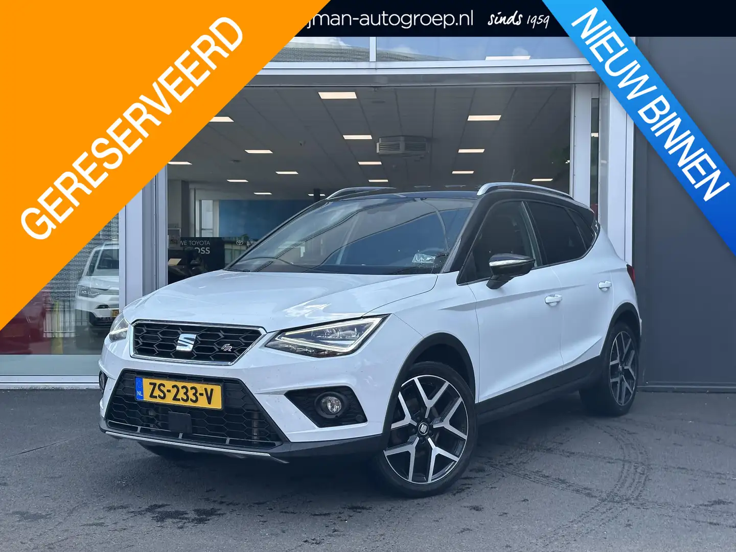 SEAT Arona 1.0 TSI FR Business Intense Automaat | Trekhaak | Wit - 1