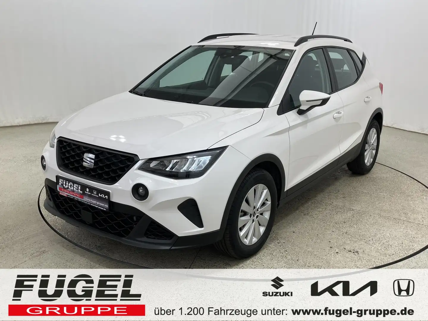 SEAT Arona 1.0 TSI DSG Style LED|Navi|Temp|PDC|Klima Weiß - 1