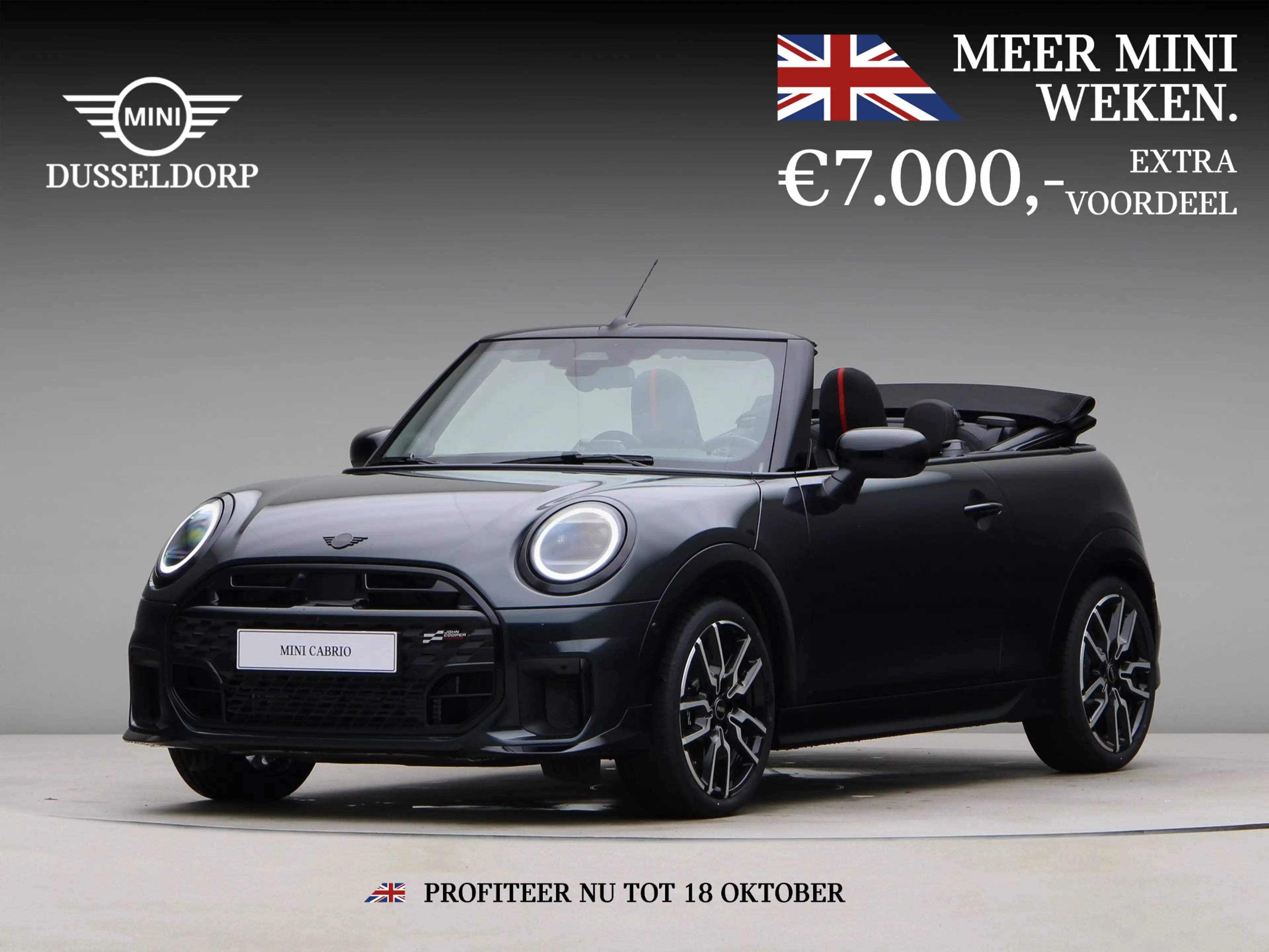 MINI John Cooper Works Cabrio C Cooper XL PRIVATE LEASE EUR 690,- (60 mnd/5.000