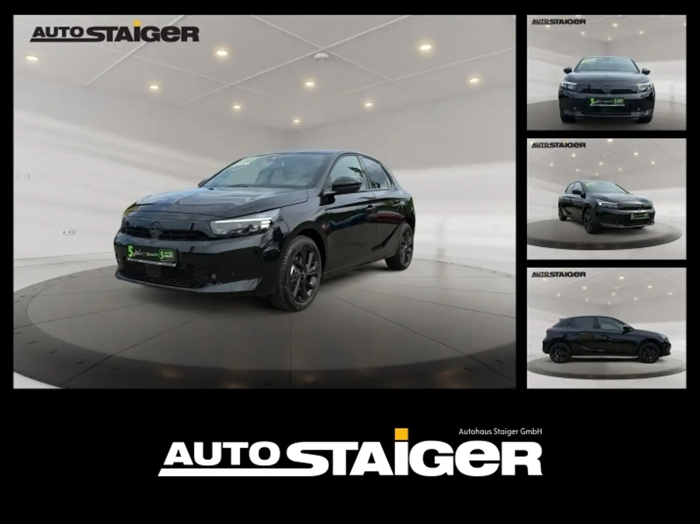 Opel Corsa F 1.2 Turbo Ultimate FLA Alcantara DynLi Schwarz - 1