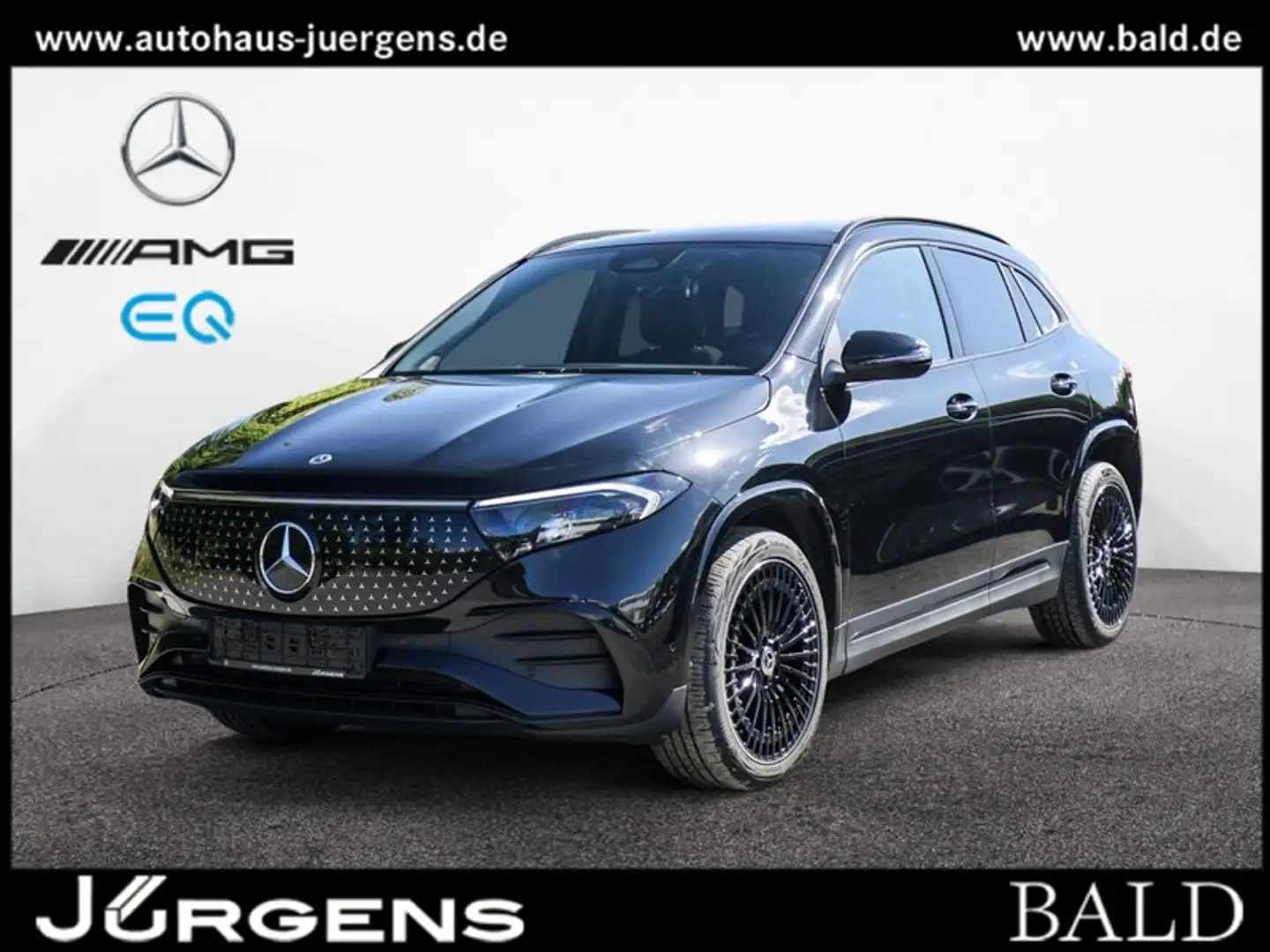 Mercedes-Benz EQA 250 AMG-Sport/Pano/AHK/Distr/Night/Mopf/20' Schwarz - 2