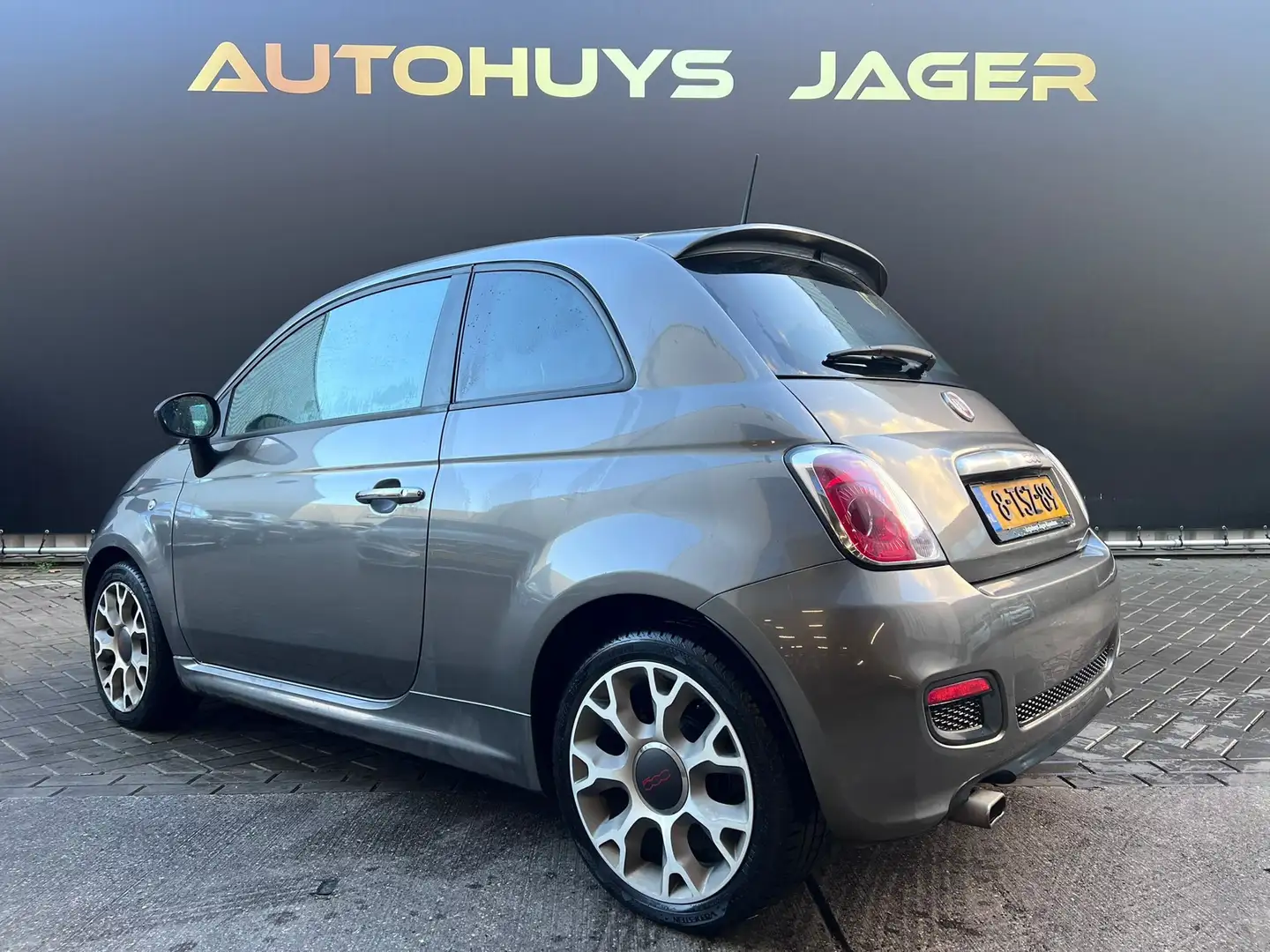 Fiat 500 0.9 TwinAir Turbo 500S|Panorama| Grijs - 2