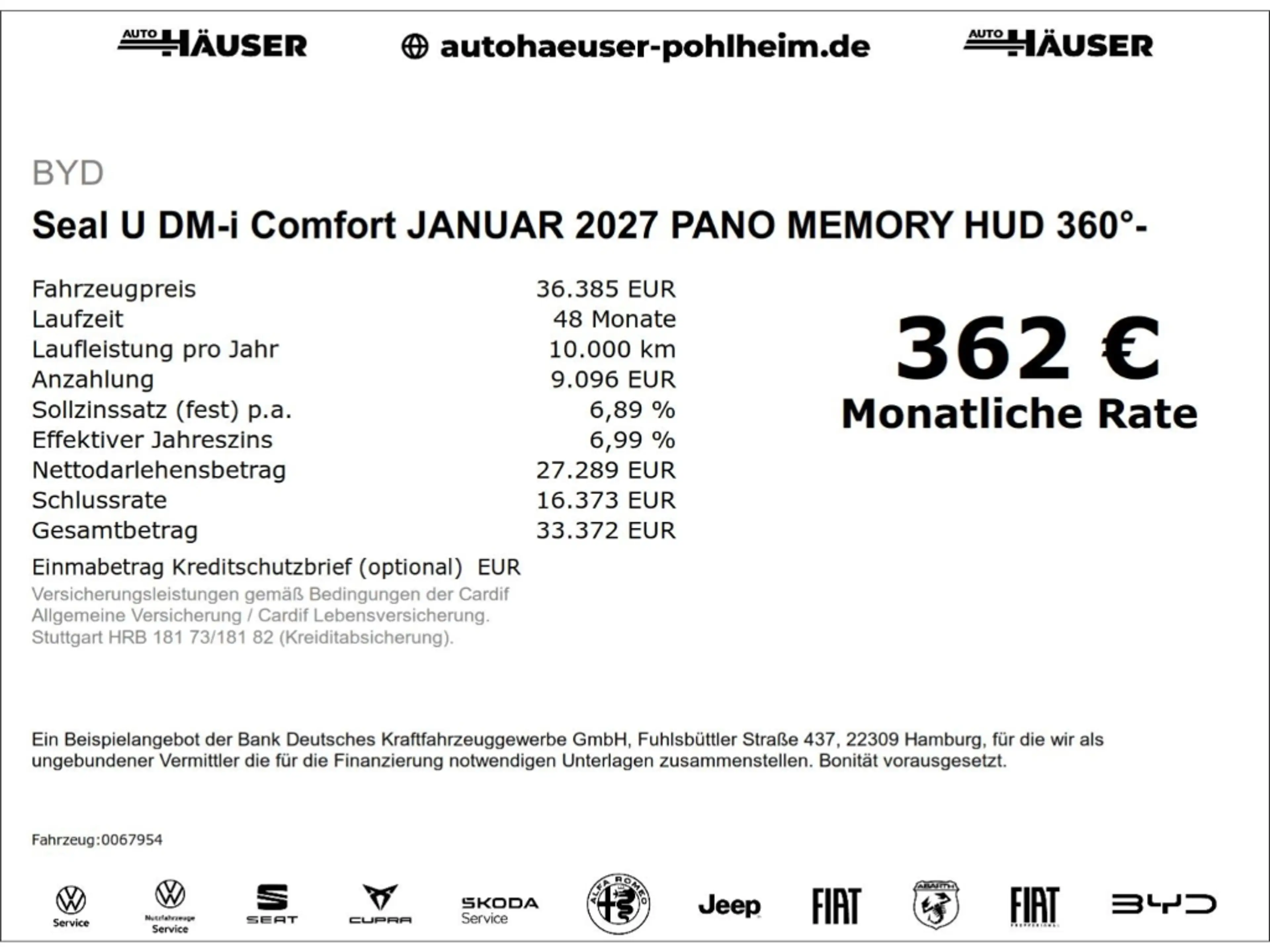 BYD Seal U DM-i Comfort JANUAR 2027 PANO MEMORY HUD 360°-KAME — photo 12