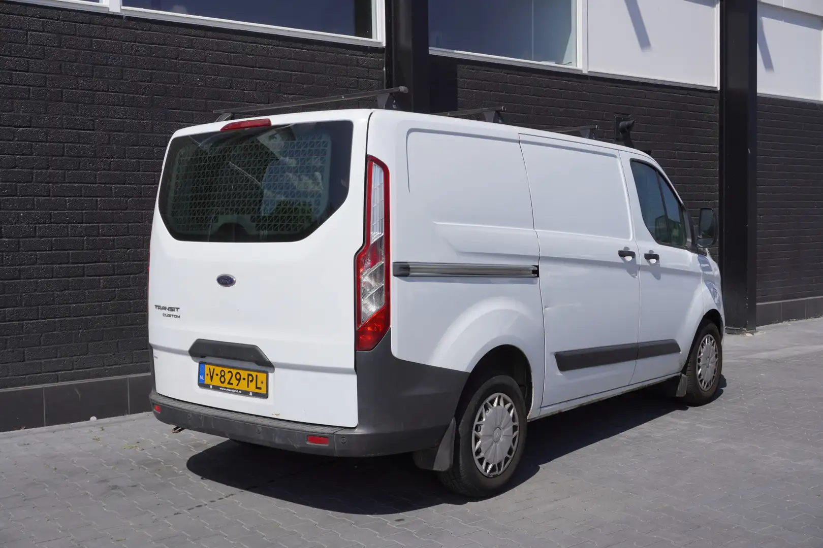 Ford Transit Custom 2.2 TDCI 125PK Airco - Cruise - PDC - € 4.490,- Ex Bianco - 2
