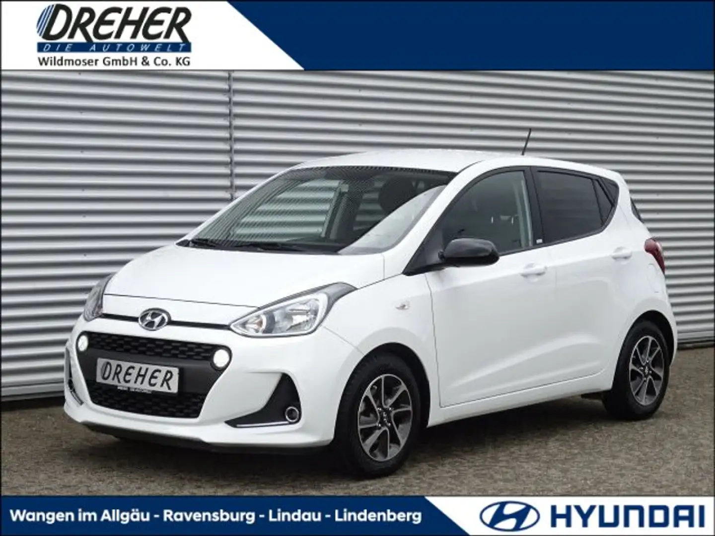 Hyundai i10 i10 1.2 YES! Sitzhzg./BC/Tempomat/DAB/LM eFH./NSW Bianco - 1