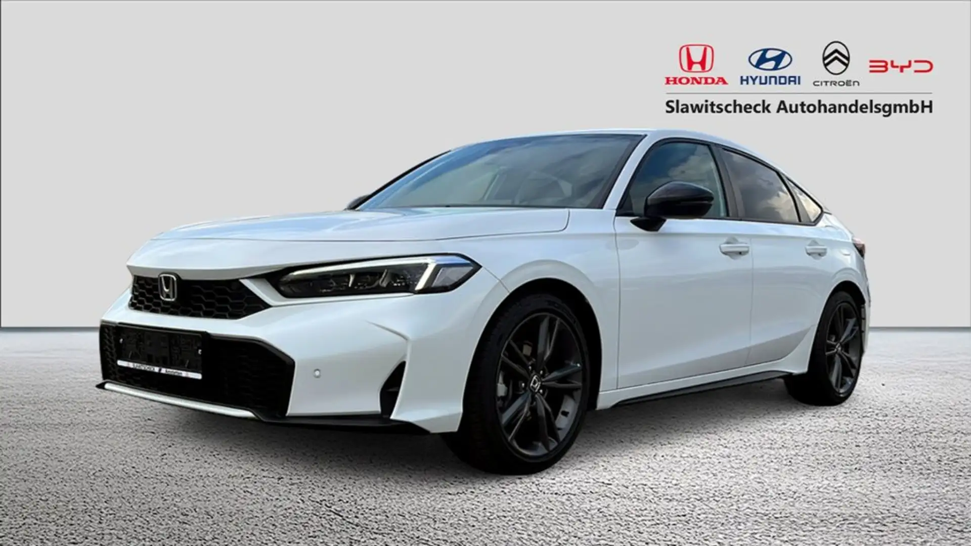 Honda Civic e:HEV 2.0 eCVT Sport Weiß - 1
