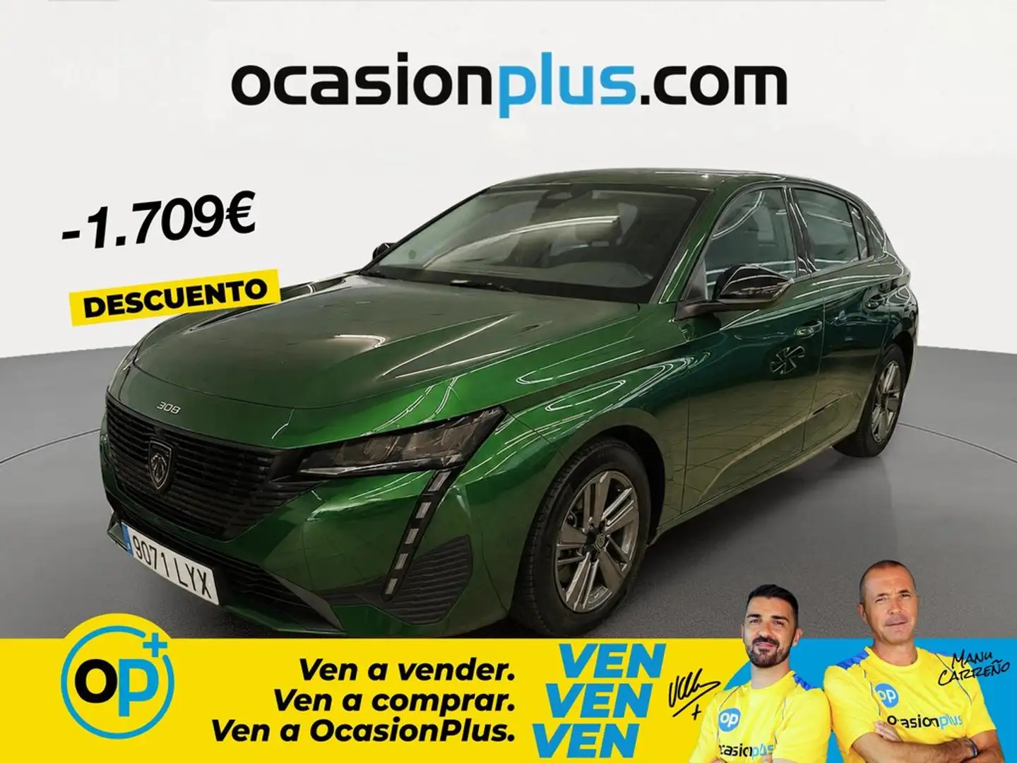 Peugeot 308 1.5 BlueHDi S&S Active Pack 130 Verde - 1