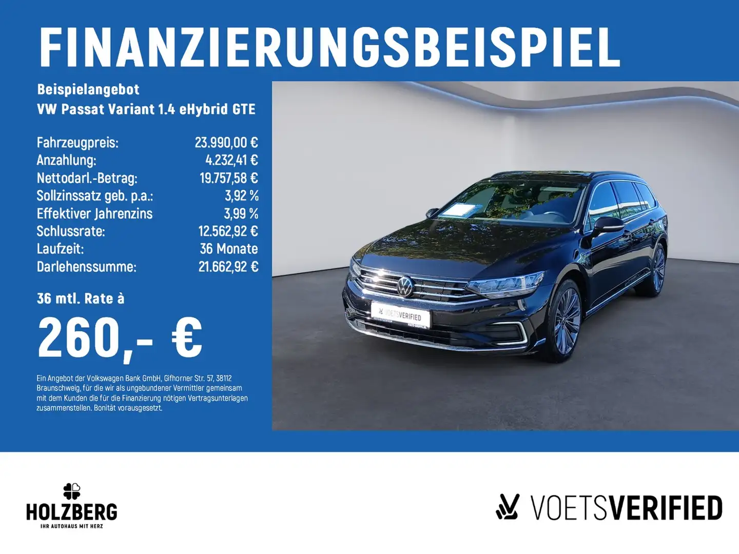 Volkswagen Passat Variant 1.4 eHybrid GTE AHK+PANO+RFK Schwarz - 2