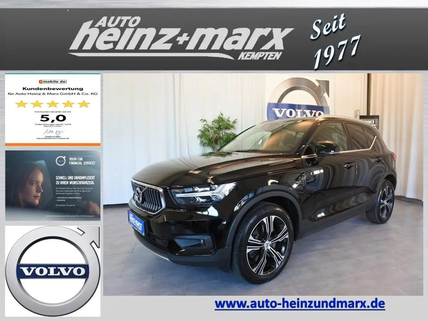 Volvo XC40 T5 Inscription Expression  -ACC-Kamera-19"- Schwarz - 1