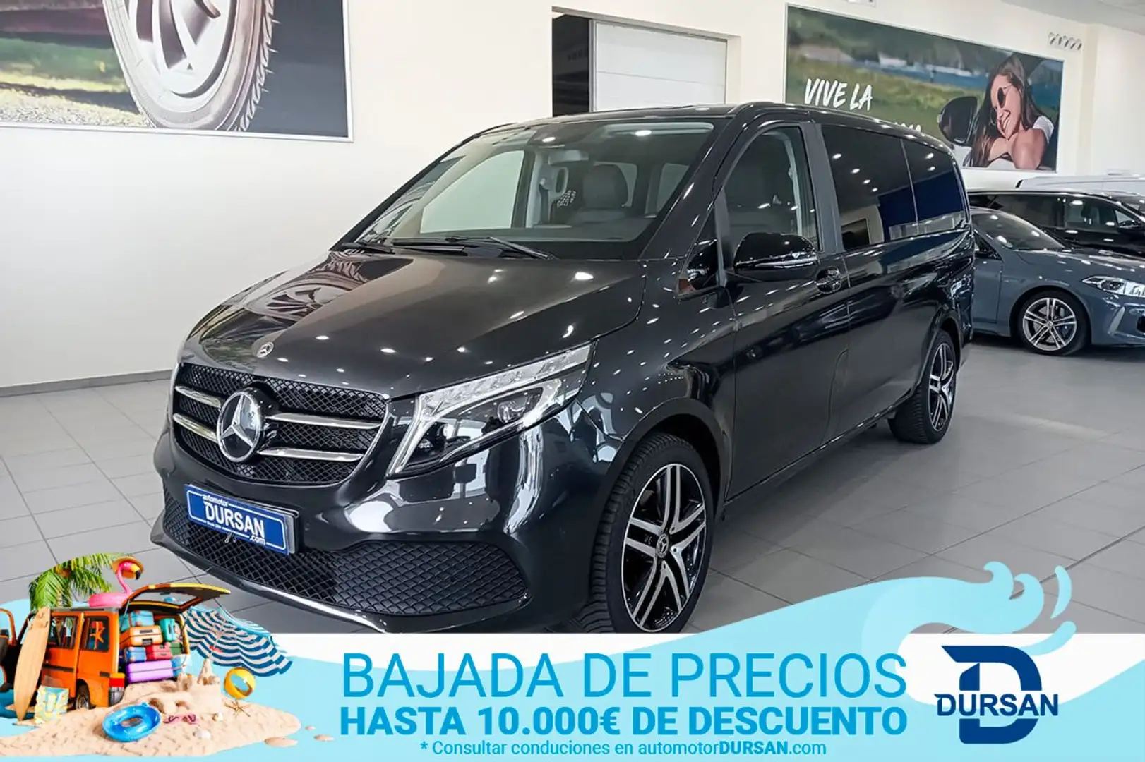 Mercedes-Benz V 250 d Avantgarde Largo Negro - 1
