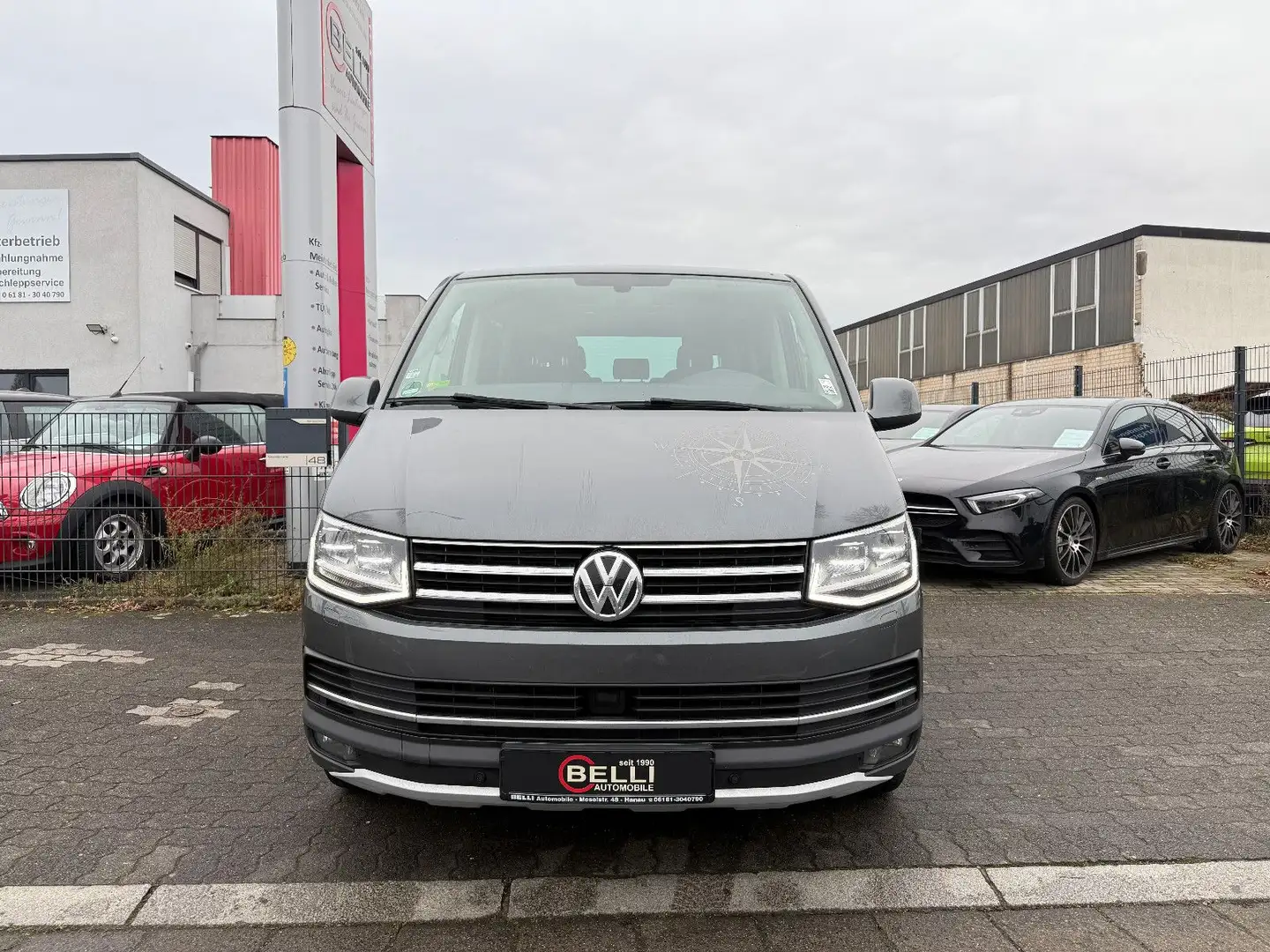 Volkswagen T6 Multivan 2,0 TDI DSG "PanAmericana" LED Gris - 2