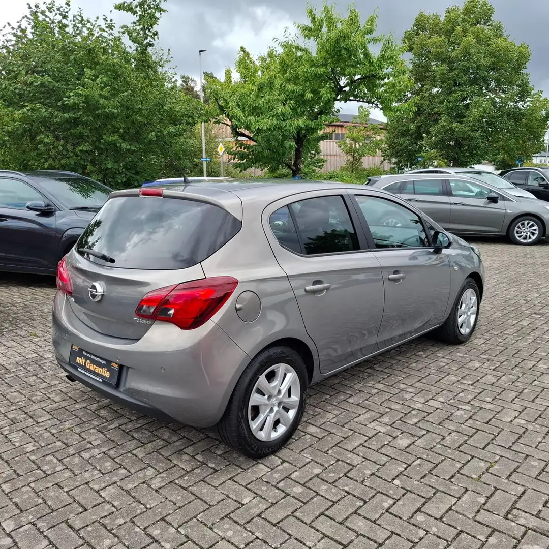 Opel Corsa E 1.4 Turbo Edition Winterpaket Tempomat Grau - 2