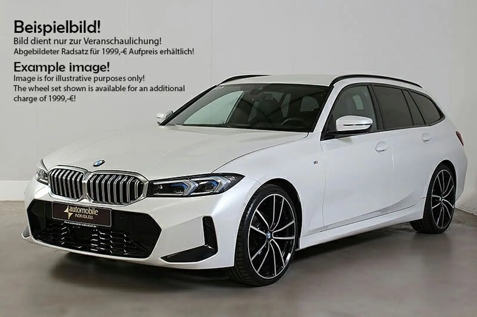 BMW 320 d AT M Sport LCI !LED Widescreen ACC Parking+ Wit - 1