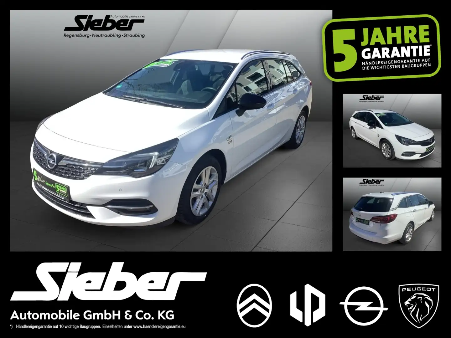 Opel Astra K ST 1.2 Turbo 2020 *Navigation*LED*PDC* Weiß - 1