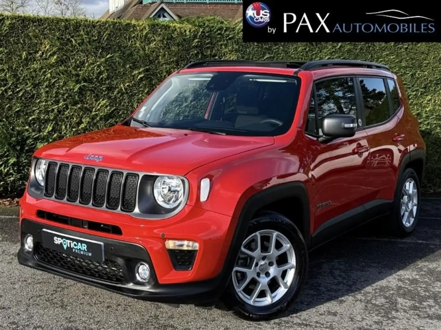 Jeep Renegade 1.3 GSE T4 150ch Quiksilver Edition BVR6 Rouge - 1