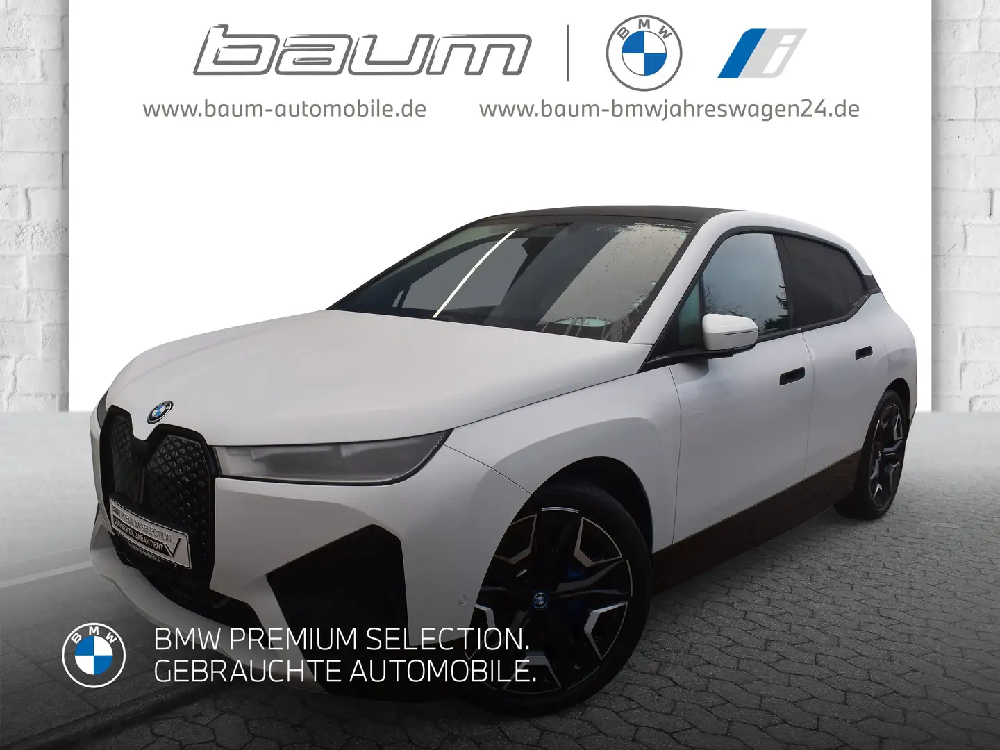 BMW iX xDrive40 Sportpaket HK HiFi DAB Pano.Dach Blanc - 1