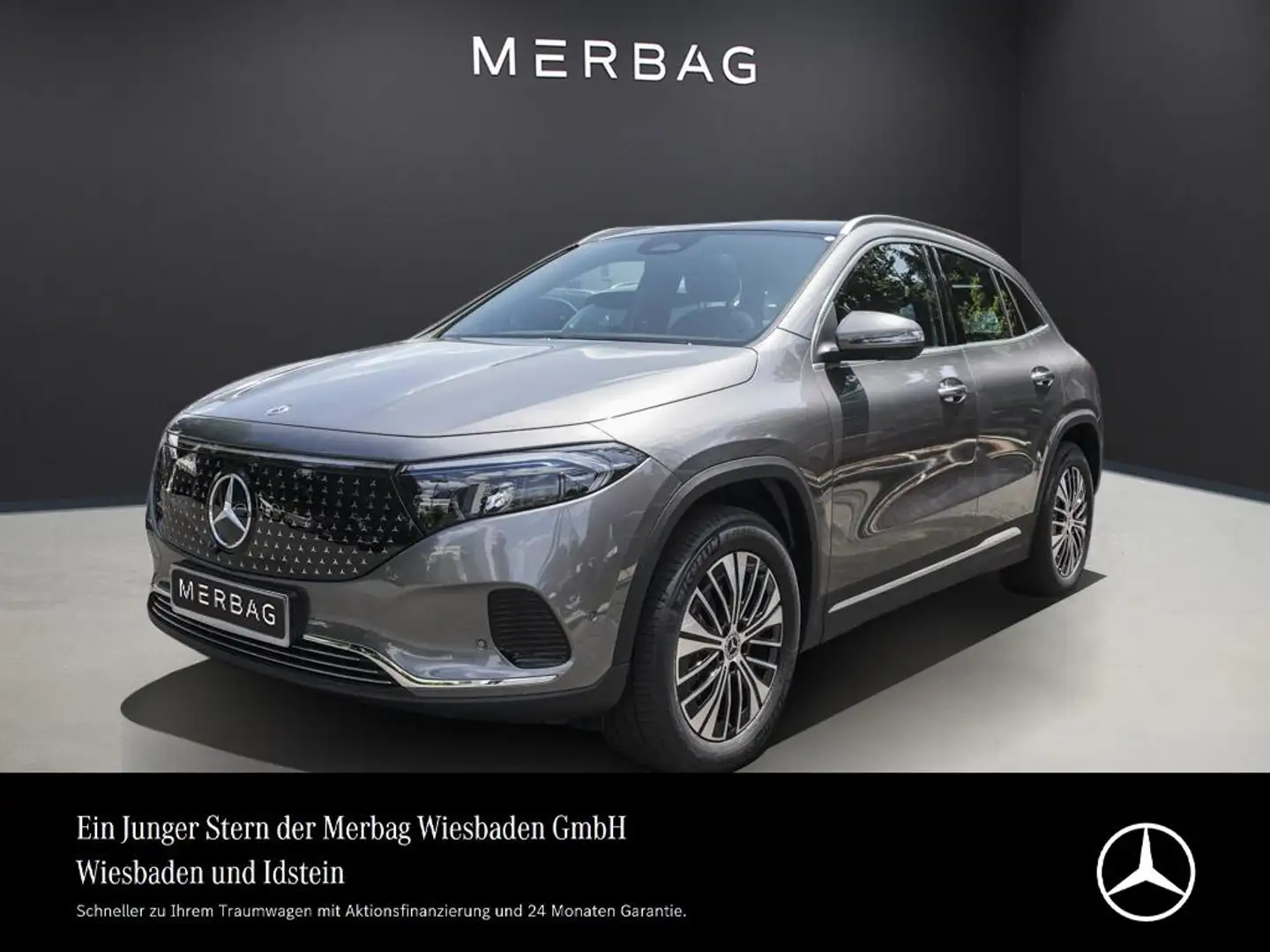 Mercedes-Benz EQA 300 4M PANORAMA DISTRONIC 360KAMERA WINTER Szary - 1