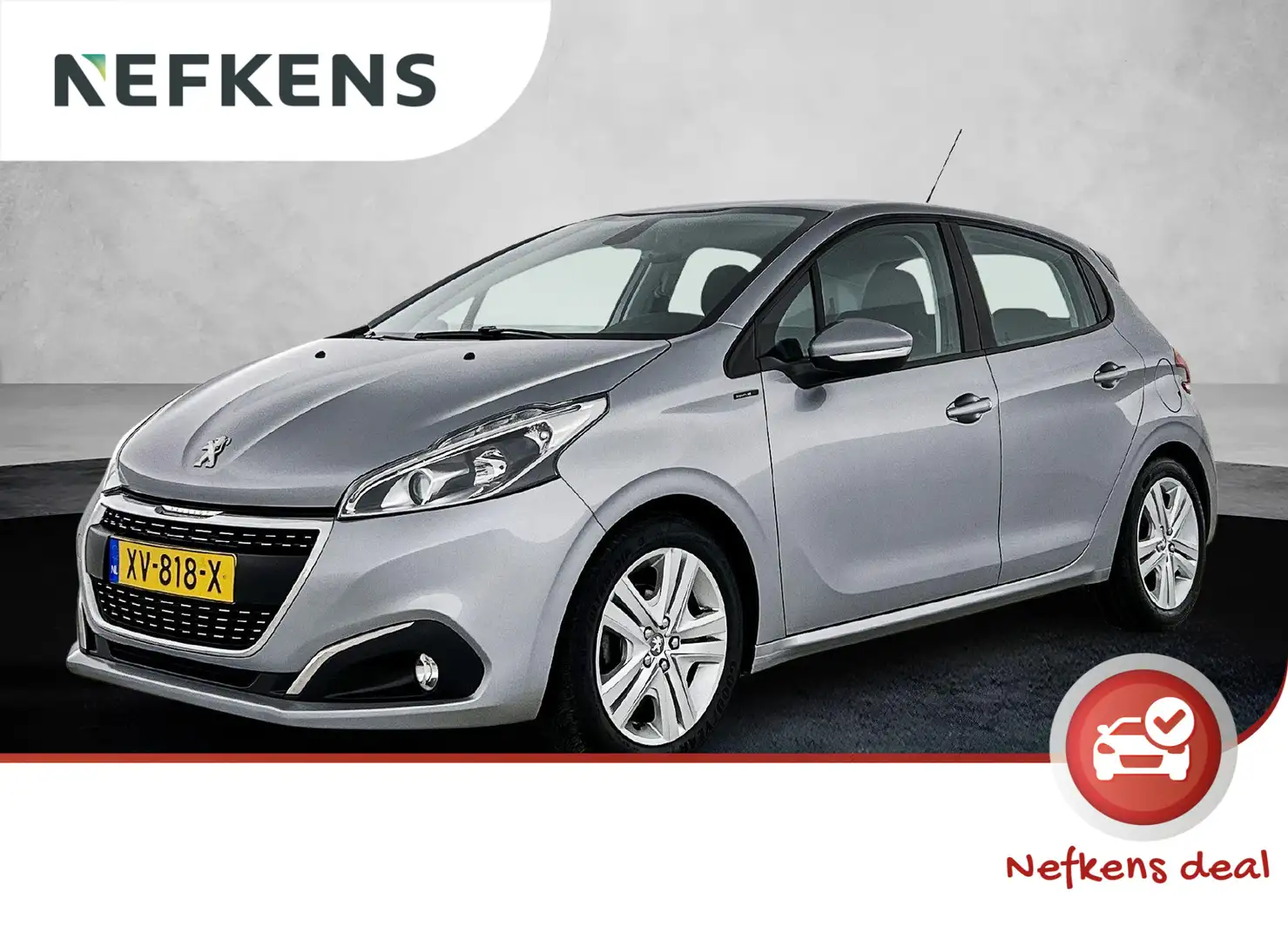 Peugeot 208 Signature 82 pk | Navigatie | Parkeersensoren Acht Grijs - 1