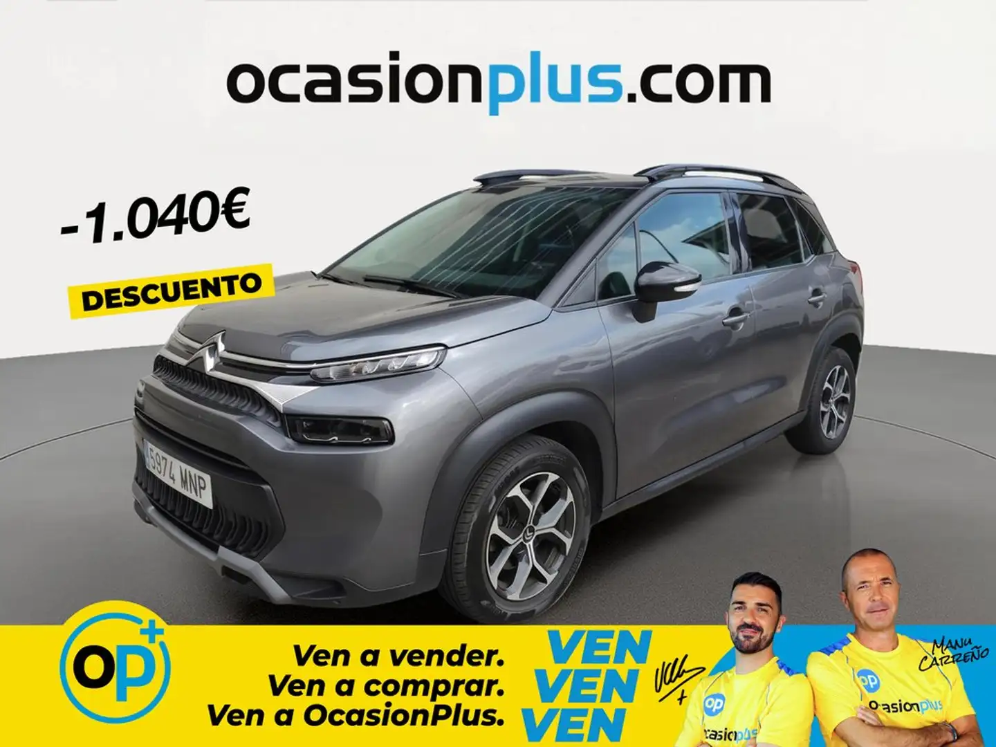 Citroen C3 Aircross Puretech S&S Plus 110 Gris - 1