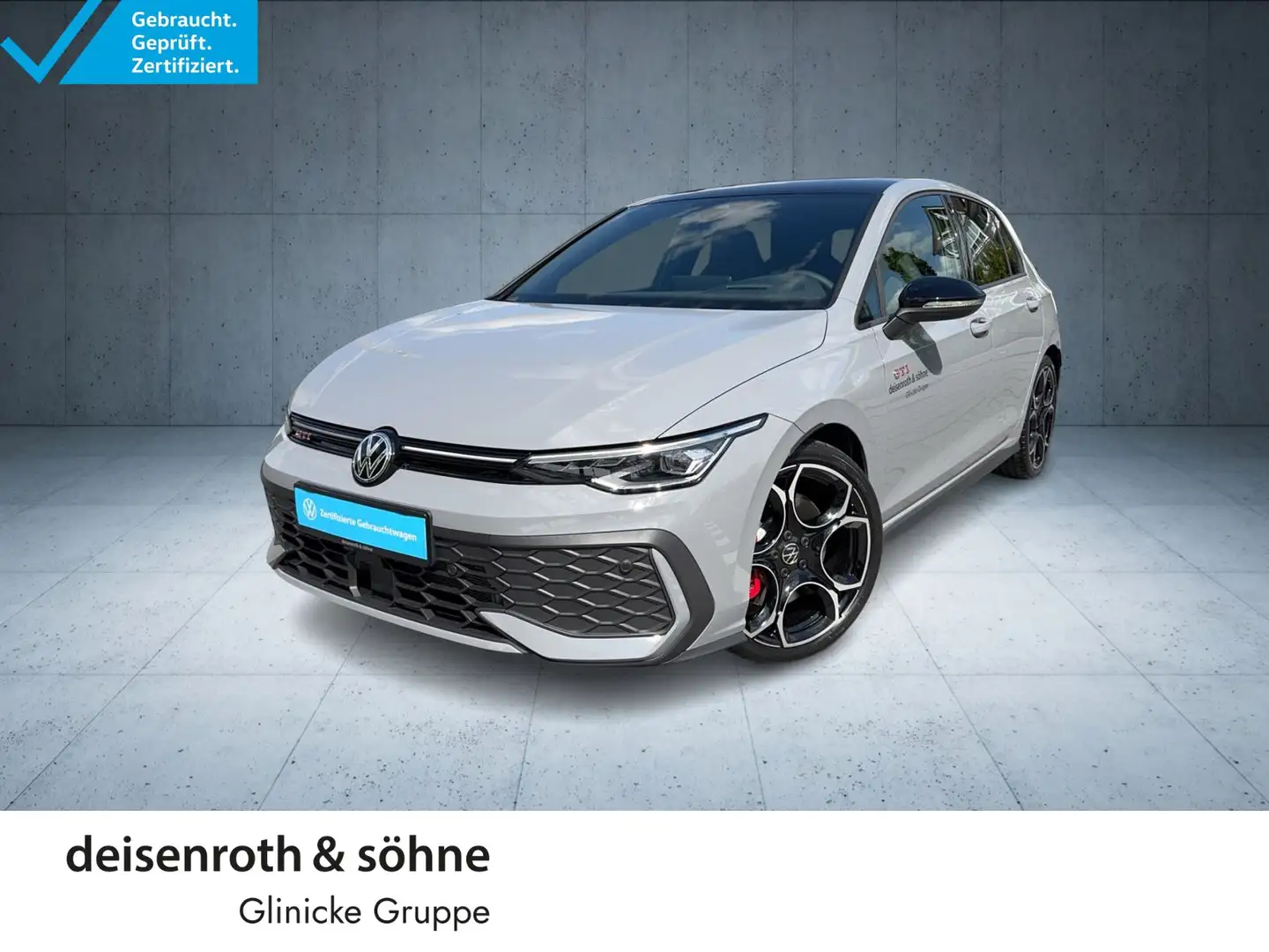 Volkswagen Golf GTI DSG Nav/Assist/HuD/AppCon/19"/ACC/LHZ Gris - 1