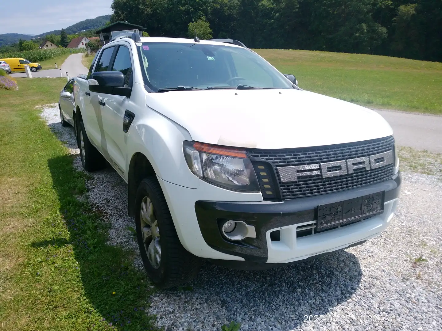 Ford Ranger 3,2 Wildtrak Automatik Blanco - 1