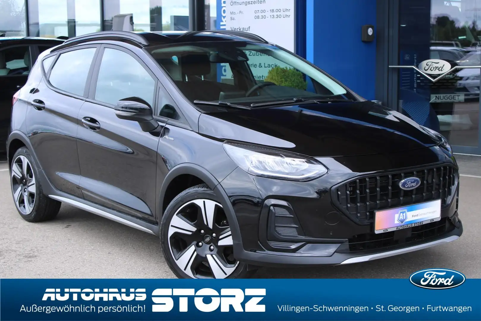 Ford Fiesta Active WINTER PK|SICHERHEITS PK|SYNC|TEMP|LIM|KLIM Negro - 1