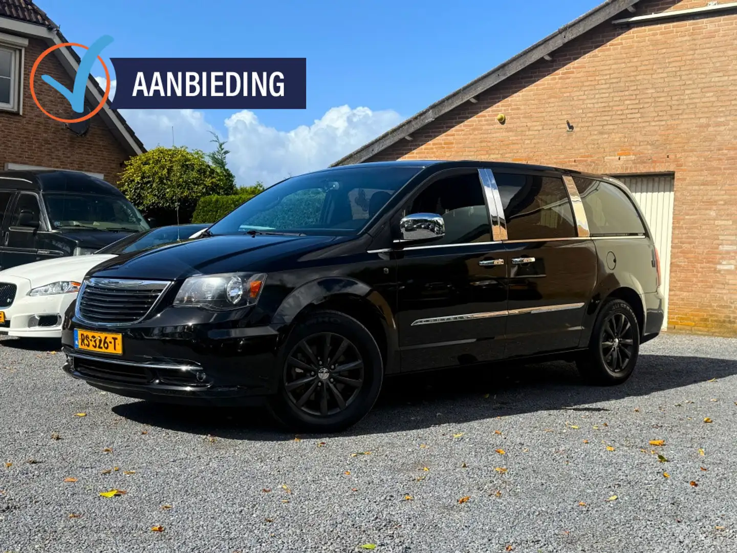 Chrysler Grand Voyager 3.6 V6 LIMITED NERO-NOCTIS BLACK J.DAIMLER 3xTV/DV Noir - 1