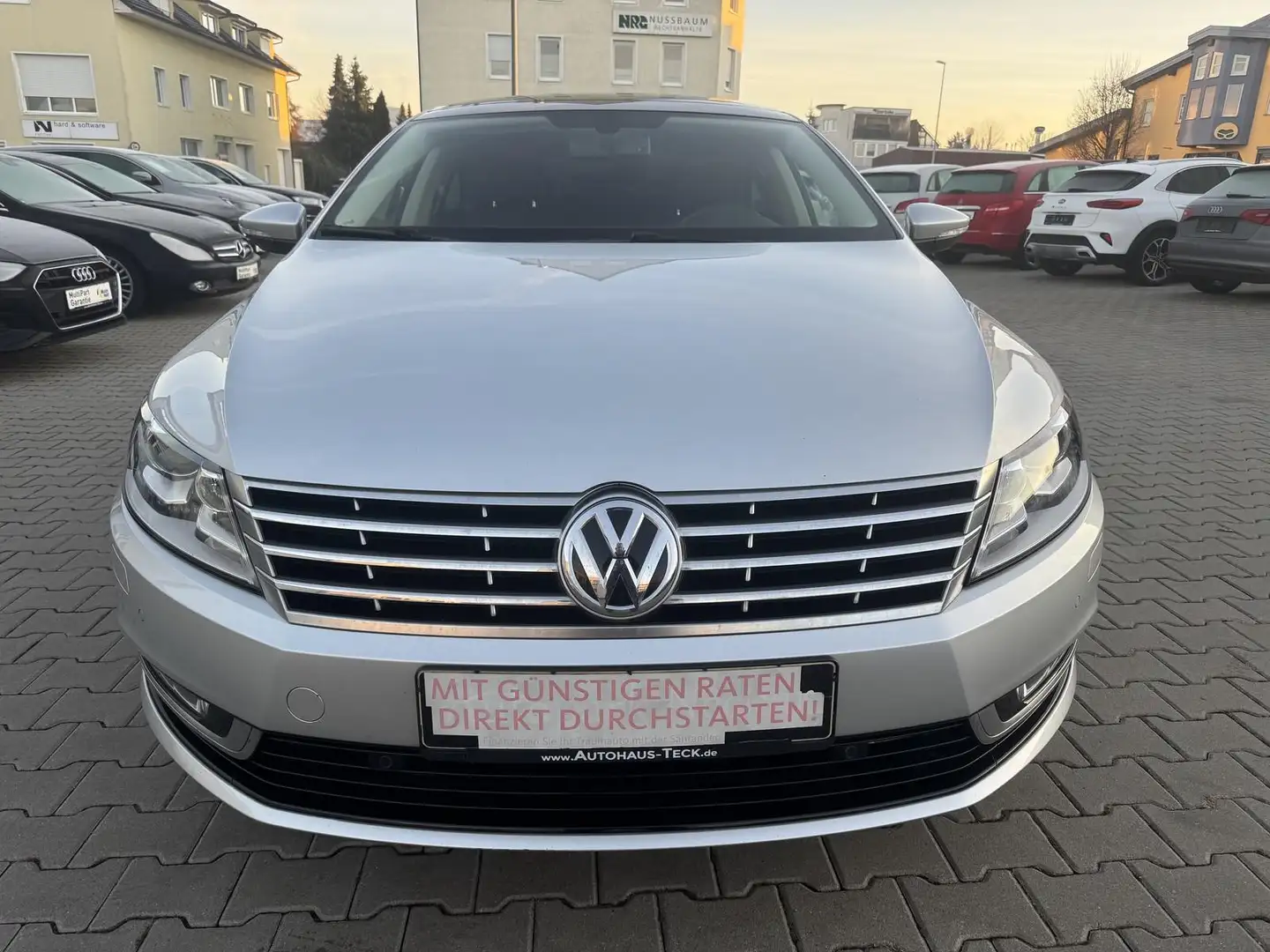 Volkswagen CC 2,0 TDI NEU.ZAHNR./BI-XENON/PAN. DACH/SHZ/PDC+KAME Silber - 2