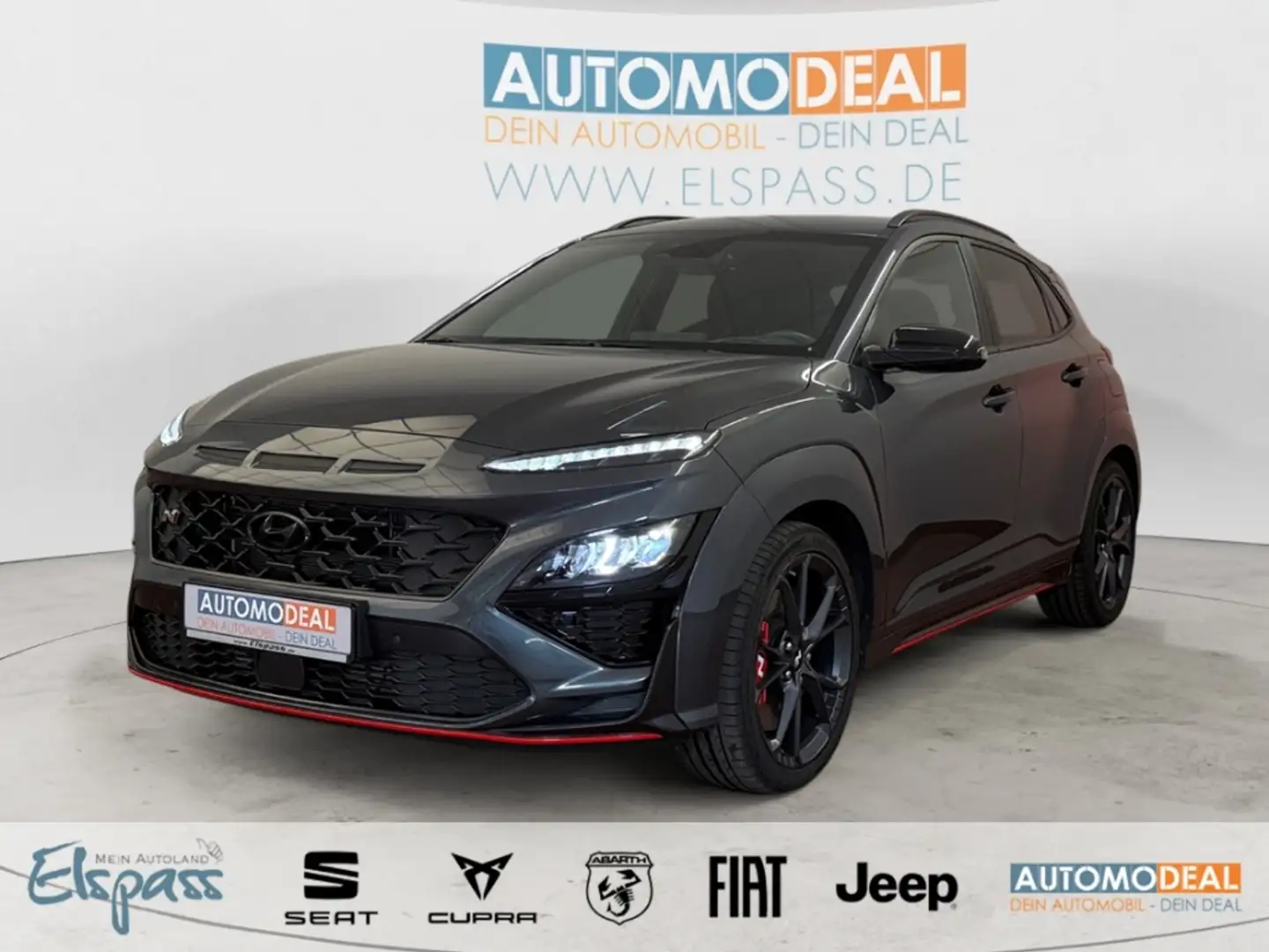 Hyundai KONA N Performance AUTOMATIK NAV LED DIG-DISPLAY KAMERA Grijs - 1