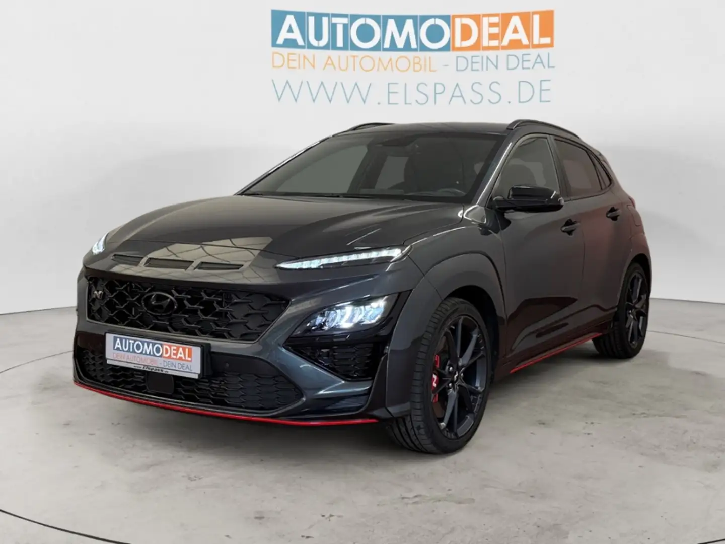 Hyundai KONA N Performance AUTOMATIK NAV LED DIG-DISPLAY KAMERA Grijs - 2