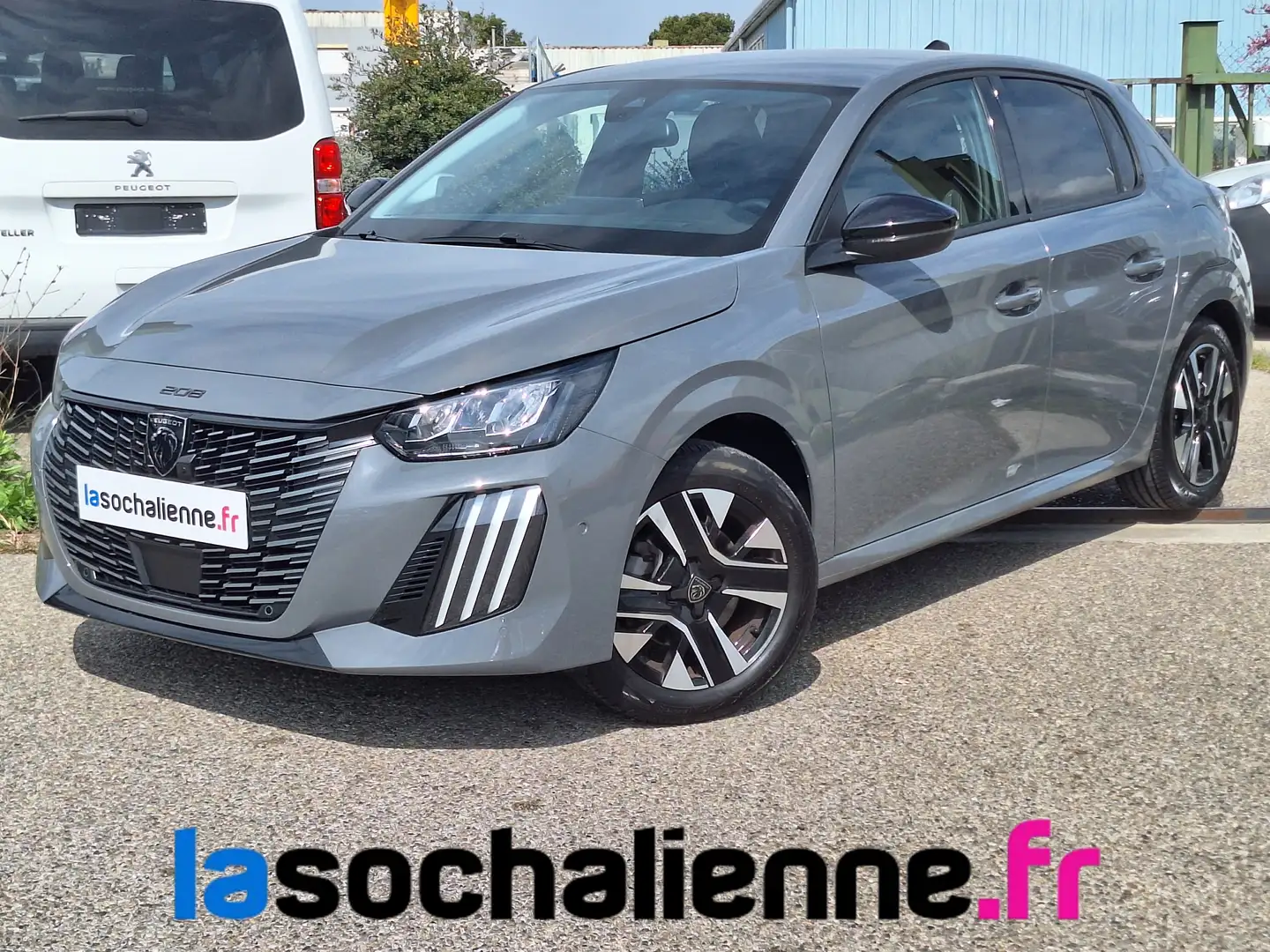 Peugeot 208 PureTech 100 S\u0026amp;S BVM6 Allure Gris - 1