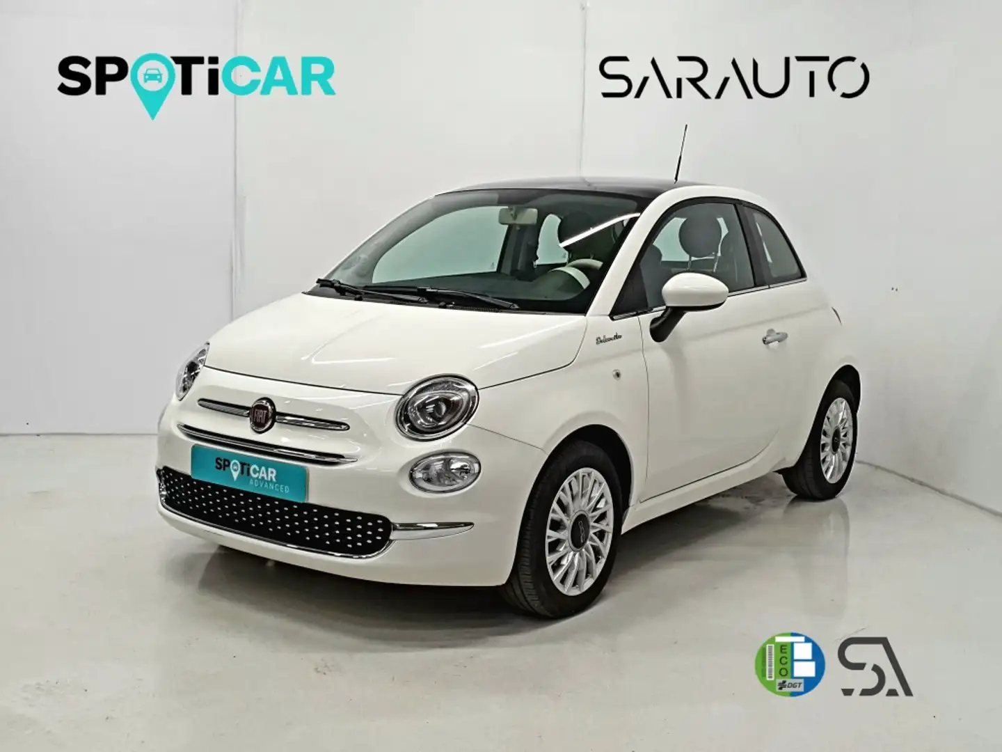 Fiat 500 1.0 Hybrid Dolcevita 52kW Blanco - 1