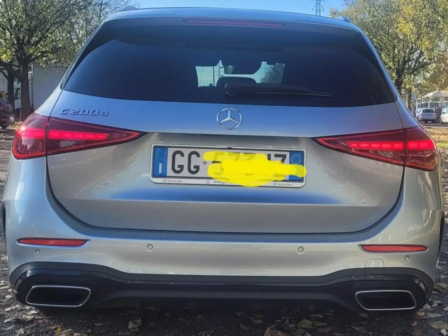 Mercedes-Benz C 200 C SW 200 d mhev Premium Plus auto Argento - 2