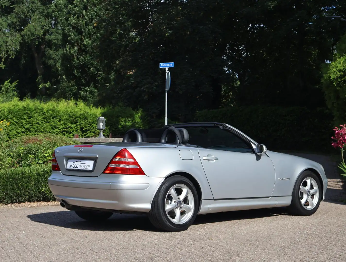 Mercedes-Benz SLK 200 K. 163pk Origineel Nederlands Youngtimer Nwe APK Grijs - 2