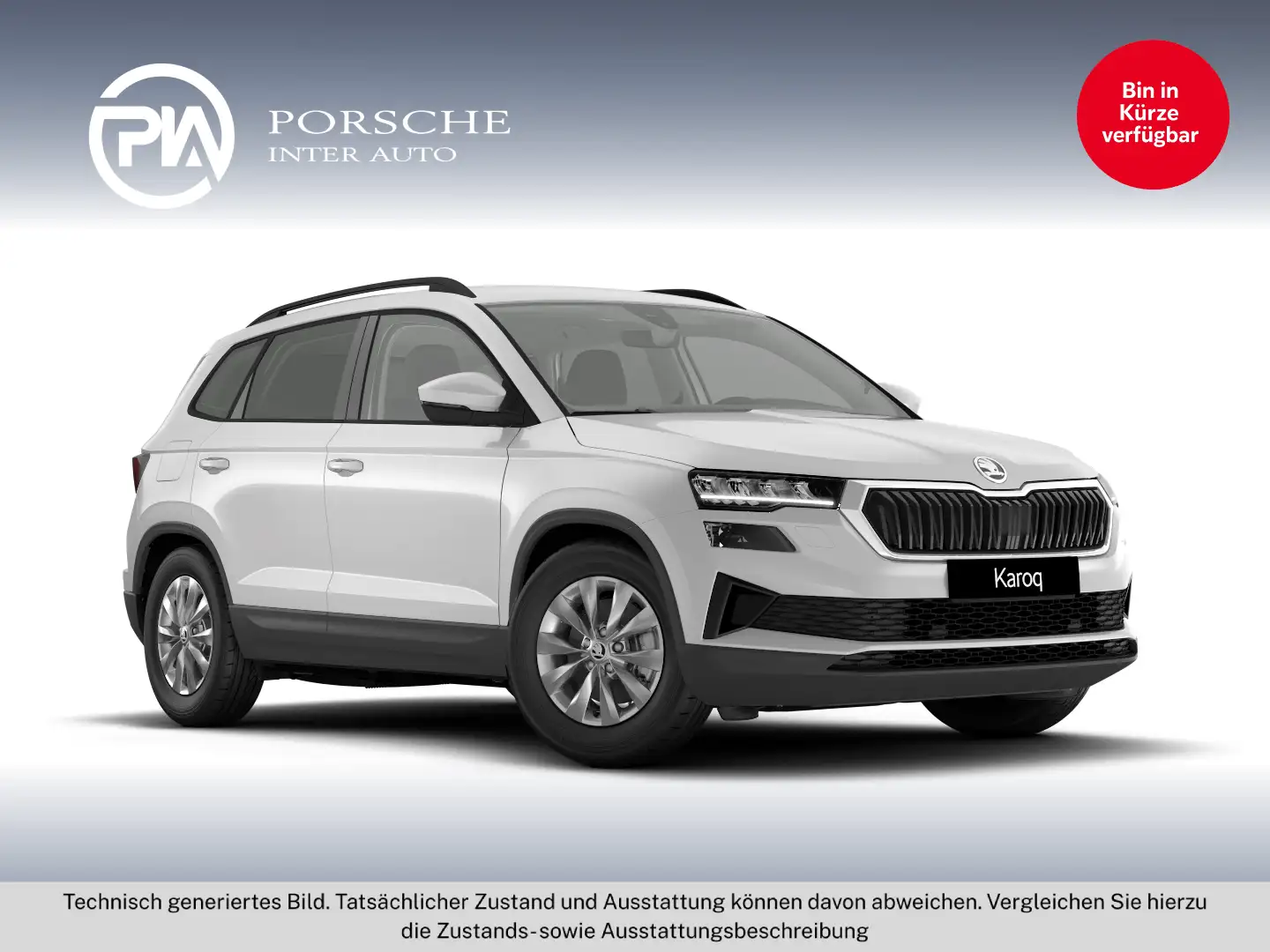Skoda Karoq Selection TDI DSG Weiß - 1