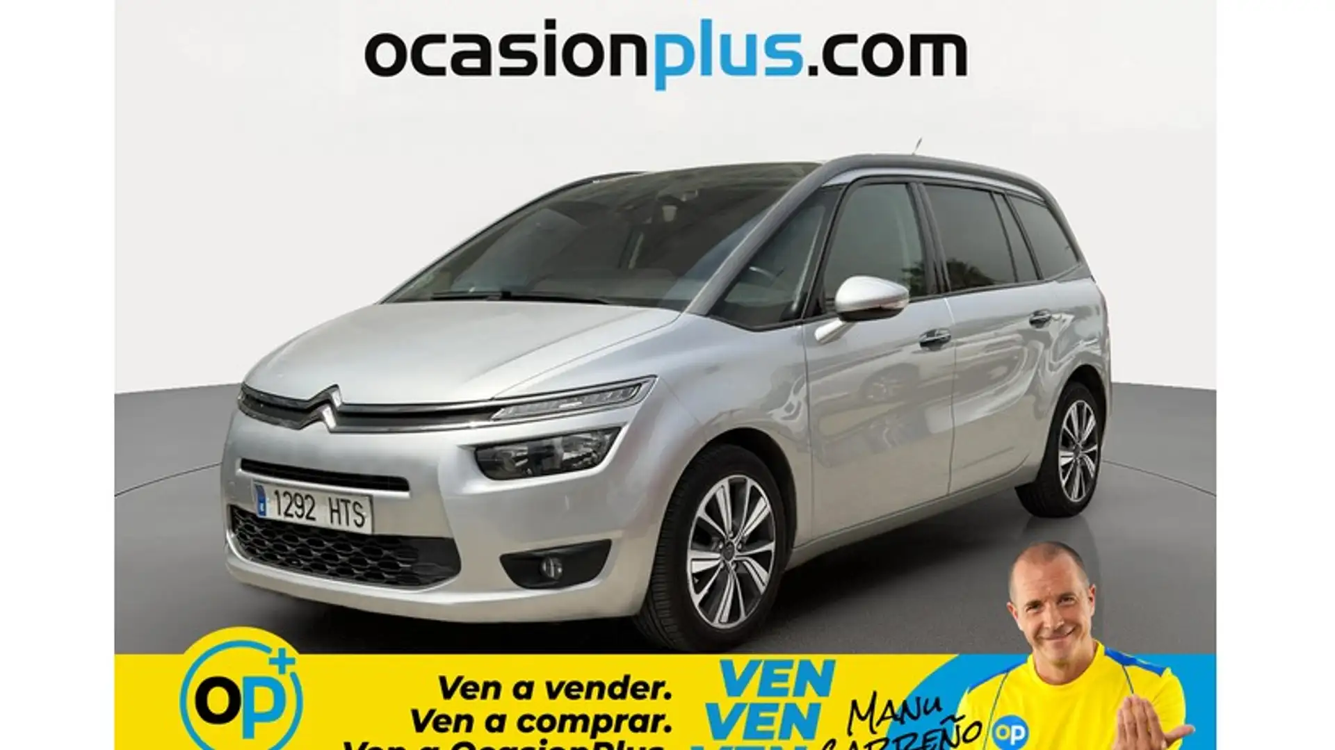 Citroen C4 Grand Picasso 2.0BlueHDi Intensive Plateado - 1