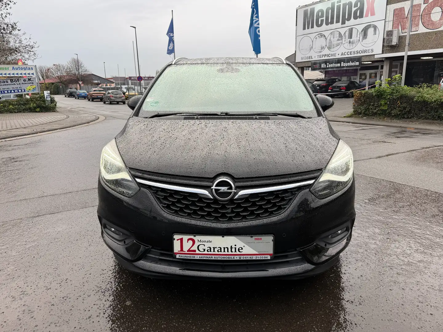 Opel Zafira Tourer C 1.4 Turbo INNOVATION (7xSITZER*BiLED*TEIL-LEDER) Schwarz - 2