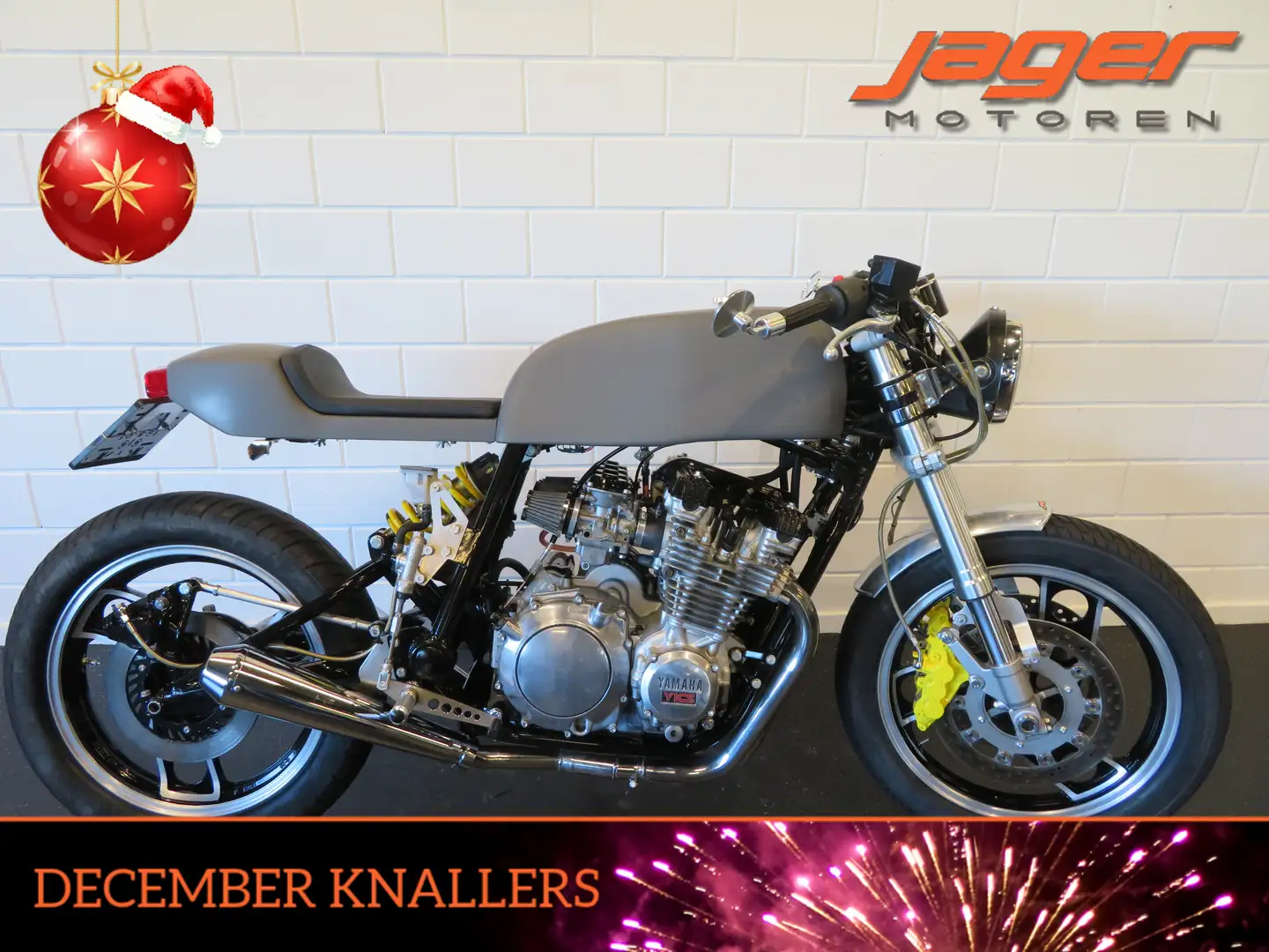 Yamaha XJ 900 CAFE-RACER Zilver - 1