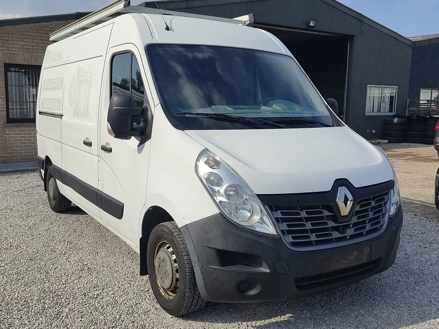 Renault Master L2H3_2.3 dCi(125CH)_06/2016💢EUR.5B_No A/C💢 Blanc - 1