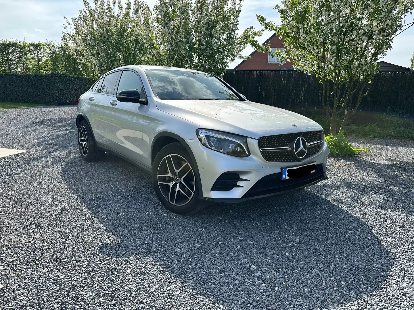 Mercedes-Benz GLC 220 GLC 220 d Coupe 4Matic 9G-TRONIC Edition 1 Zilver - 2