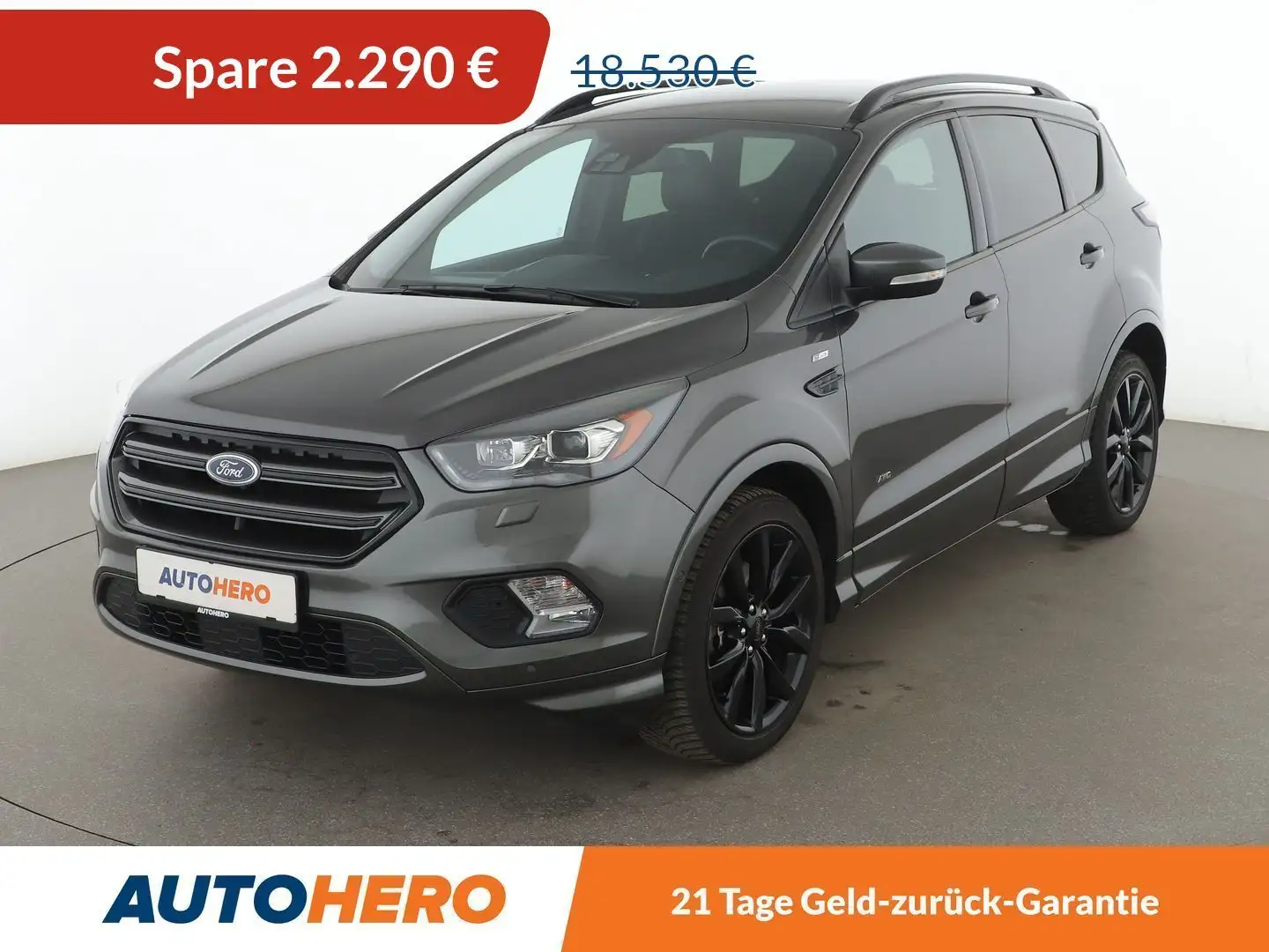 Ford Kuga 1.5 EcoBoost ST-Line Aut.*NAVI*TEMPO*PDC*CAM*SHZ* Grau - 1