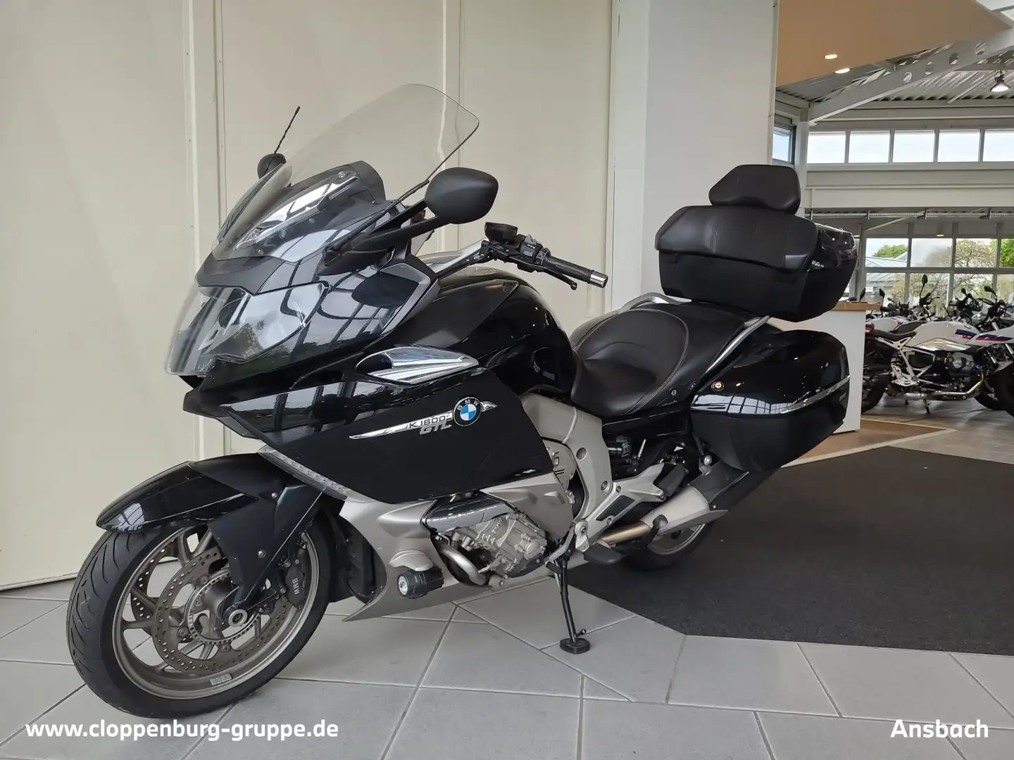 BMW K 1600 GTL E-10+Koffer+Scheibe+NSW+TFL+AA+BAA Black - 1