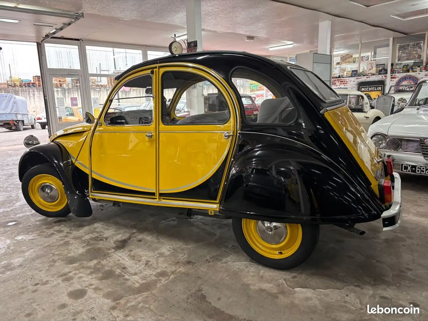 Citroen 2CV 2 CV 2cv6 charleston Jaune - 2