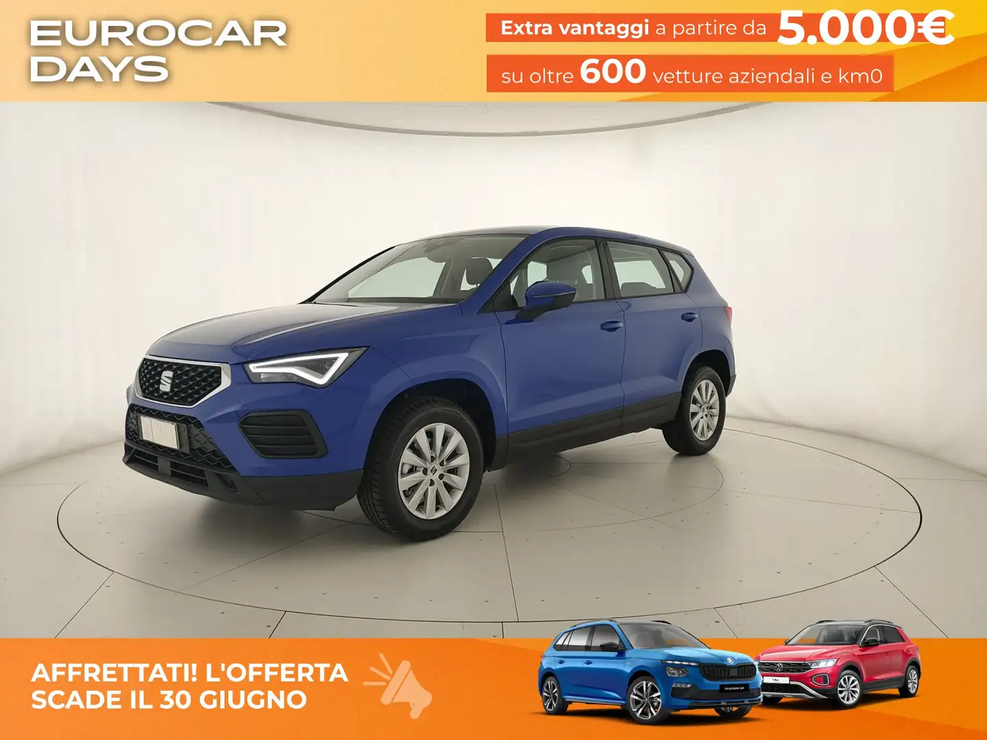 SEAT Ateca 1.0 TSI Reference 115 CV Blu/Azzurro - 1