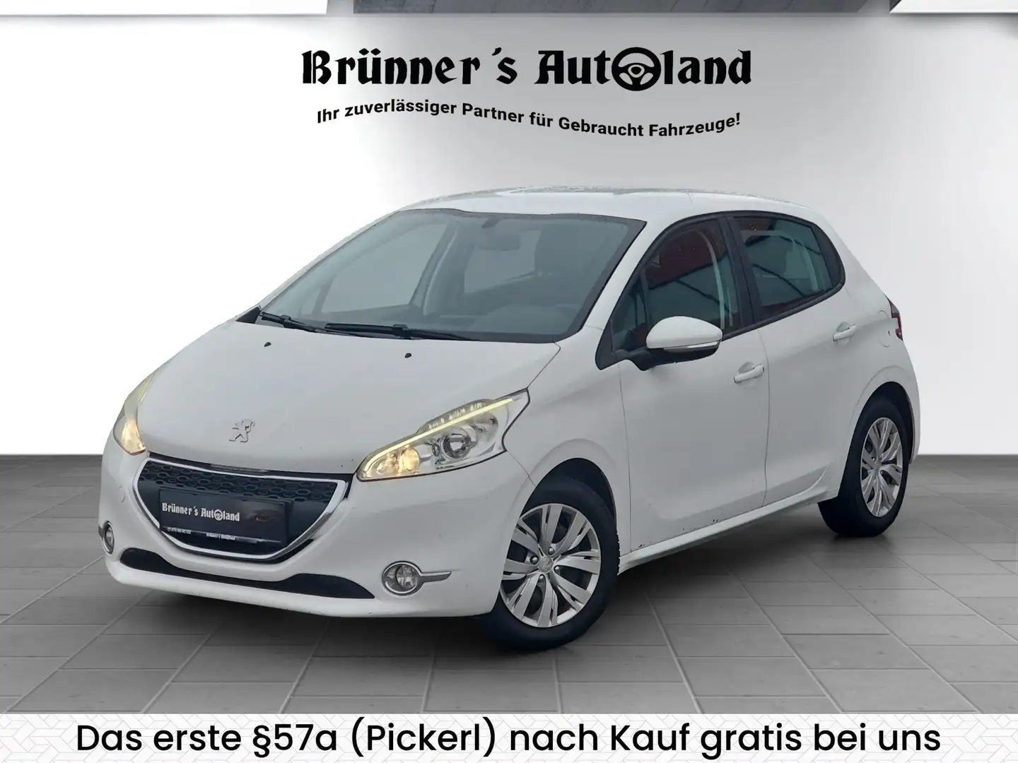 Peugeot 208 Active Lückenloser Service Heft Weiß - 1