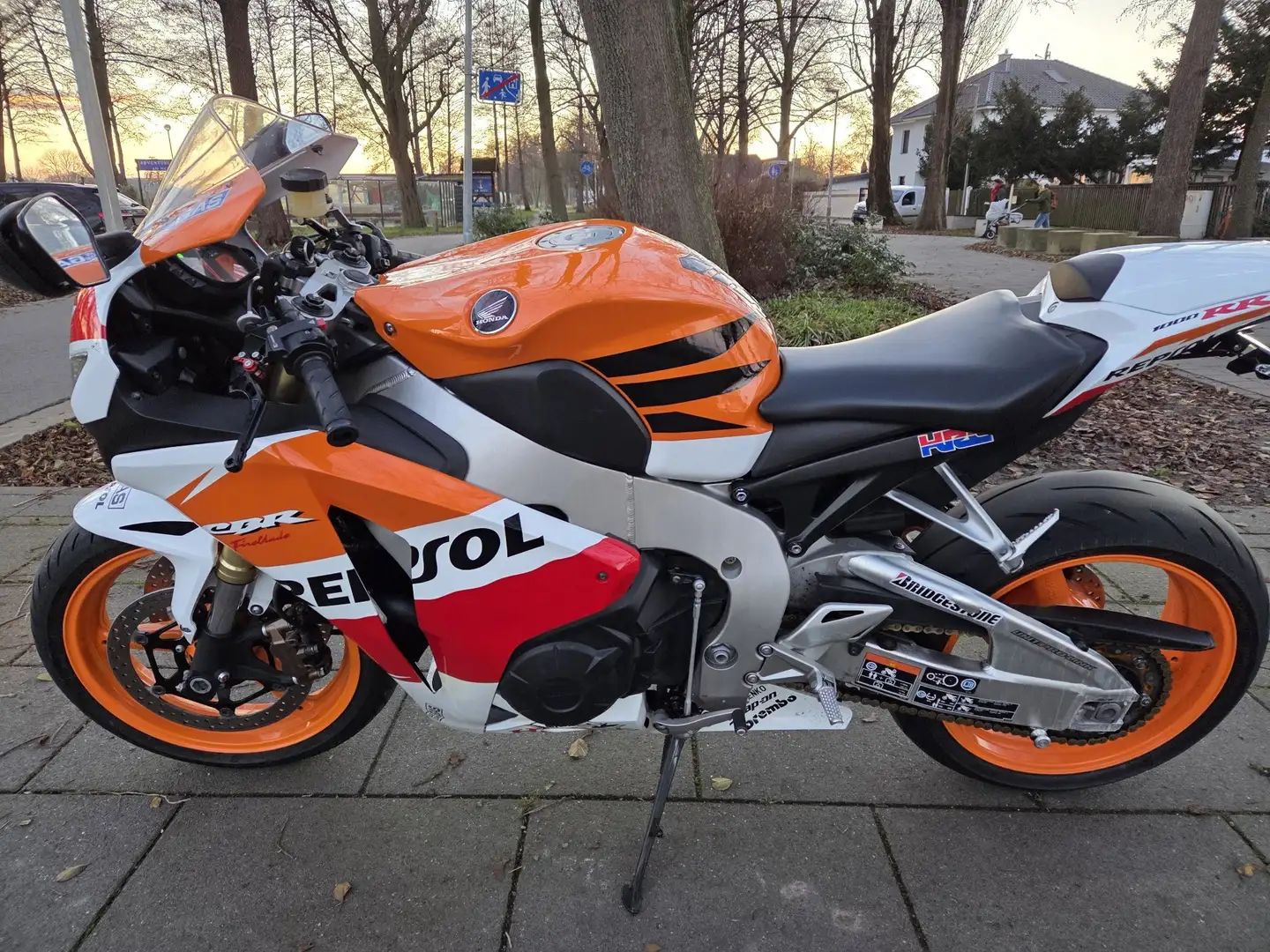 Honda Fireblade Naranja - 2